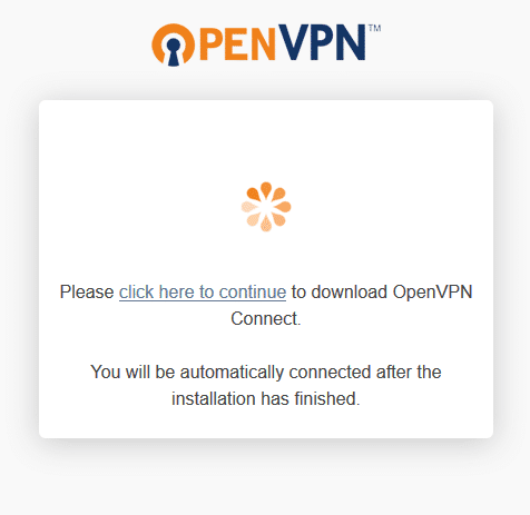 OpenVPN Client 2.6.5 for apple instal
