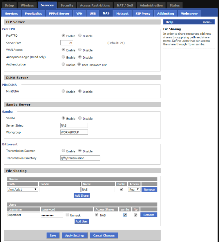 ddwrt ftp server ddwrt ftp server