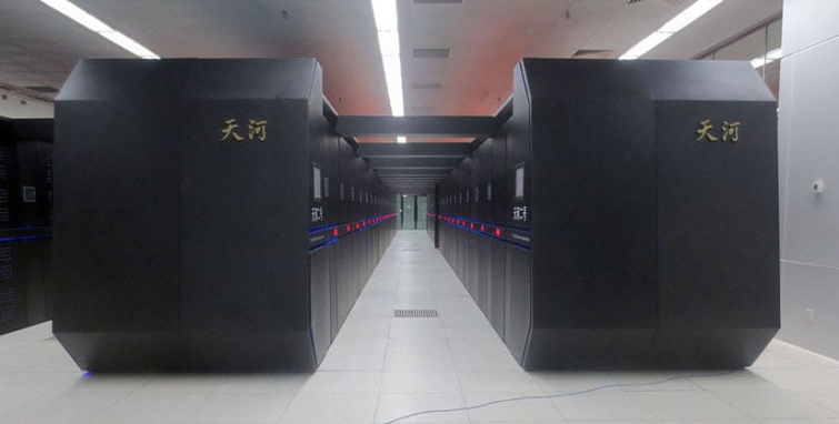 The NUDT Tianhe-2 supercomputer in Guangzhou, China