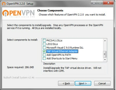 Openvpn не устанавливается tap driver windows 7