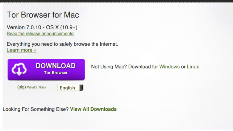 how to install tor browser bundle mac