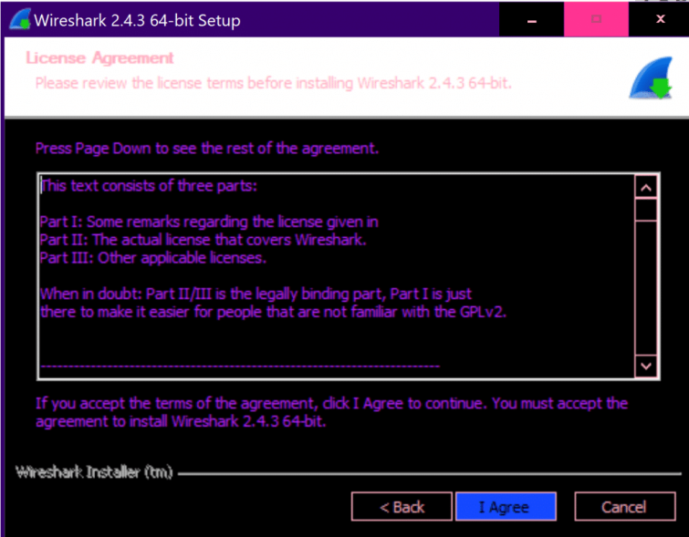 what components to install with wireshark download