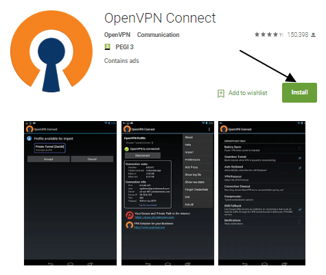 for iphone download OpenVPN Client 2.6.5 free