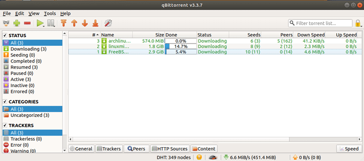 Ubuntu qbittorrent не работает