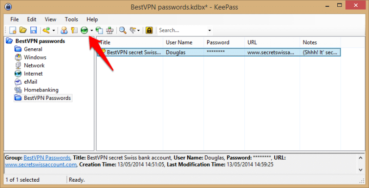 keepass install plugin