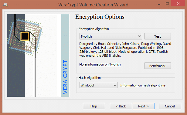 veracrypt whole disk